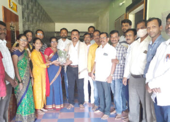 अजय कापसे यांचा सन्मान