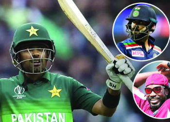 पाकिस्तानच्या बाबर आझमने ख्रिस गेल आणि विराटला टाकले मागे