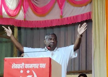 रायगडात शेकापशिवाय तरणोपाय नाही