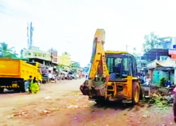 बोर्लीपंचतनमध्ये अतिक्रमणावर हातोडा