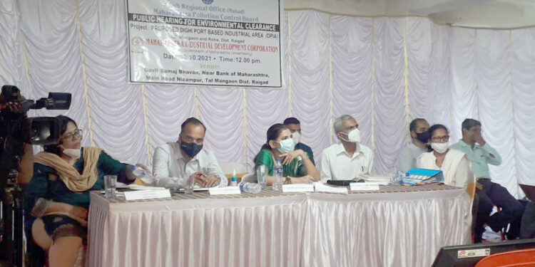 पर्यावरण अनुमती जनसुनावणीत ग्रामस्थांचा विरोध