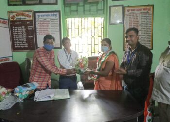 मोठी जुई सरपंचपदी ललिता पाटील