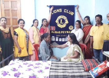 लायन्स क्लब पोयनाडच्या शिबिरात 70 महिलांची आरोग्य तपासणी