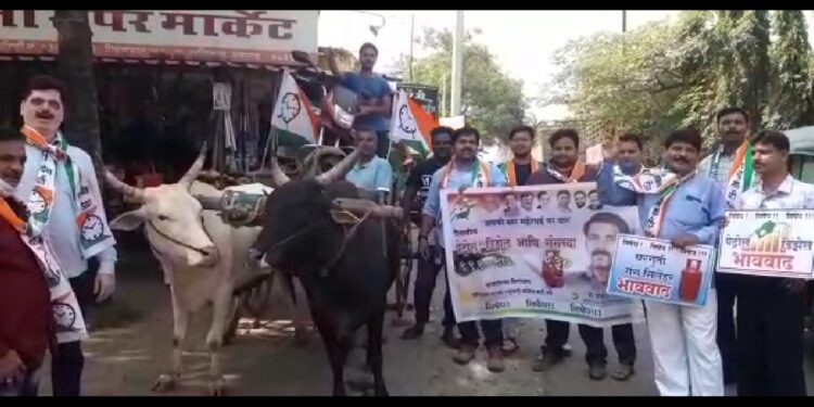 पेट्रोल कितीही महाग झाले तरी गाडीवरच फिरणार ; अलिबाग राष्ट्रवादी युवक काँग्रेसचा निर्धार