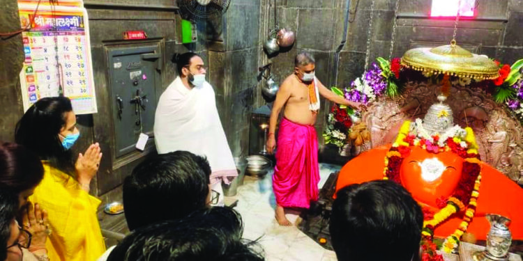 पालीत घुमला मोरयाचा गजर