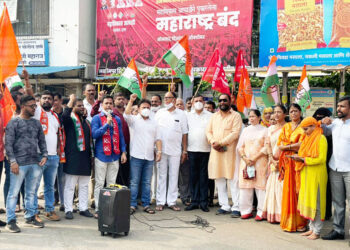 पनवेलमध्ये महाविकास आघाडी आक्रमक