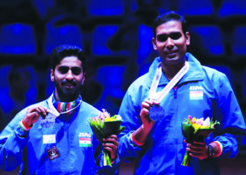 आंतरराष्ट्रीय टेबल टेनिस स्पर्धेचे साथियन-हरमीतला जेतेपद