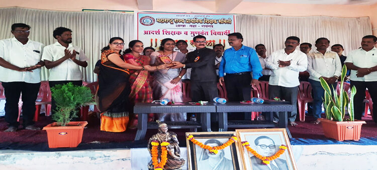 सन्मान सोहळ्याने शिक्षक, विद्यार्थी भाराविले