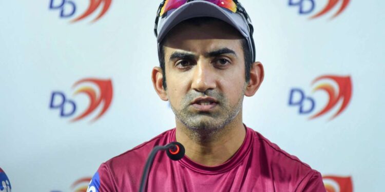 गौतम गंभीरला ISI काश्मीरकडून जीवे मारण्याची धमकी