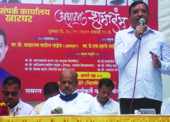 शेकापमुळे खारघर ‘नो लिकर झोन’ – आ. बाळाराम पाटील