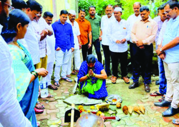 रसायनी परिसरात विकासकामांचा प्रारंभ