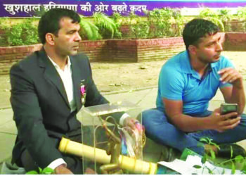 मूकबधीर खेळाडूंसाठी कुस्तीपटू वीरेंद्र सिंहचे आंदोलन