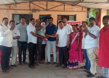 शेकापचे अशोक थळे खंडाळे ग्रामपंचायतीचे नवे उपसरपंच