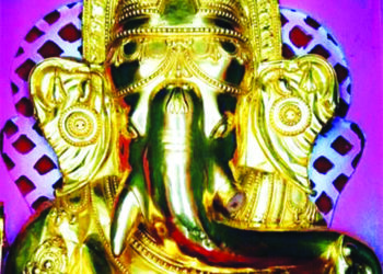 अंगारकीच्या मुहुर्तावर सुवर्णगणेशाची पुनर्प्रतिष्ठापना