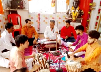 जिते येथील विठ्ठल मंदिरात दिवाळी पहाट