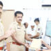 कर्जत पोलिसांचा मुख्यालयात सत्कार