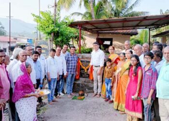 वेळास गावात पाणीपुरवठा योजना