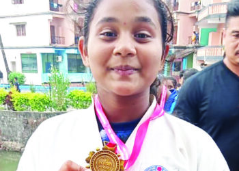 परी राष्ट्रीय कराटे स्पर्धेत झळकली