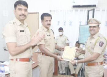 खालापूर पोलिसांचा सन्मान