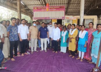 एसटी कर्मचार्‍यांना शेकापचा पाठिंबा