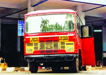 सावंतवाडीत पहिली एसटी दाखल