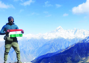 विक्रांत घरत यांचा पानगरचूला शिखर सर