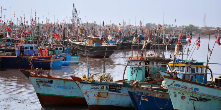 वादळी पावसामुळे मच्छिमारांमध्ये भितीचे वातावरण