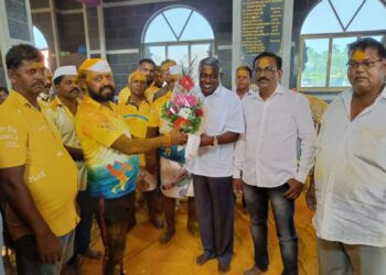 आ. जयंत पाटील यांनी घेतले खंडोबाचे दर्शन