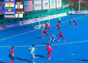 भारतीय महिला खेळाडूंनी थायलंडचा उडवला धुव्वा