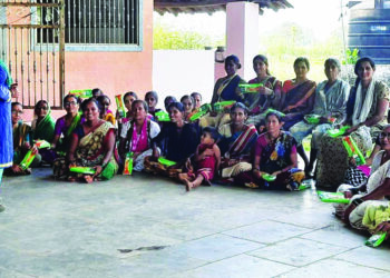 भिवघरमध्ये महिलांसाठी स्वच्छता शिबीर