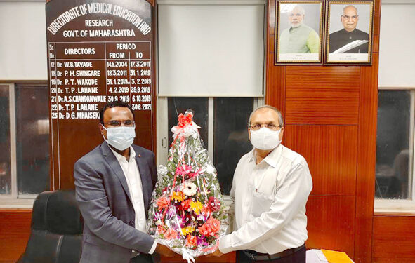 शासनाच्या फेलोशिप अभ्यासक्रमासाठी डॉ. बाळासाहेब खडबडे यांची निवड