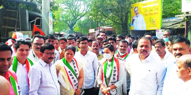 पालीत शेकाप, राष्ट्रवादीच्या प्रचाराचा नारळ फुटला