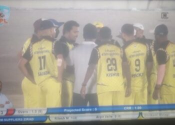 रायगड डायनमोझ पेझारीच्या गोलंदाजांची उल्लेखनीय कामगिरी ; ऑल आऊट -२५ धावा