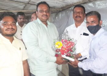 पाली पोलीस निरीक्षक विजय तायडे यांचा निरोप समारंभ