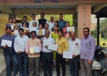 राज्यस्तरीय नवोपक्रम स्पर्धेत कोशिक ठाकूर यांचा दुसरा क्रमांक