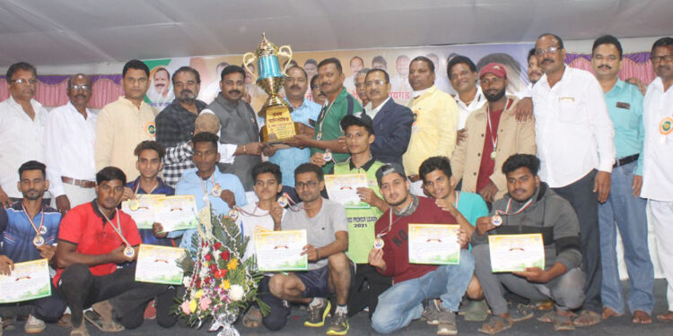 डायरेक्ट व्हॉलिबॉल निवड चाचणी स्पर्धेत बोर्ली मांडला संघ विजयी