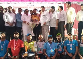 चॅम्पियन ट्रॉफी क्रिकेट स्पर्धेत आय्यान इलेव्हन क्रिकेट क्लब थळ संघ विजयी