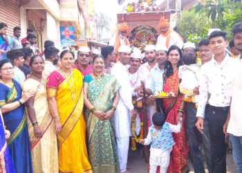 श्री सोमजादेवी मातेचा रथउत्सव साजरा