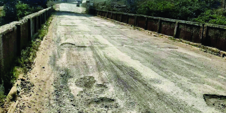 वंजारवाडी पूल धोकादायक स्थितीत