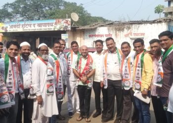 पालीत शेकाप राष्ट्रवादी आघाडीच्या प्रचाराचा झंजावत