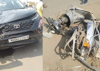 पेणमध्ये अपघात; एकाचा जागीच मृत्यू