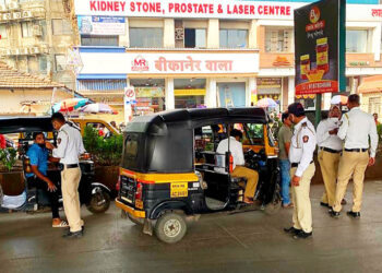 नियम मोडणार्‍या 265 रिक्षांवर कारवाईचा बडगा