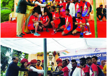 राष्ट्रीय पॅरा कबड्डी स्पर्धेत महाराष्ट्र पॅरा संघ द्वितीय