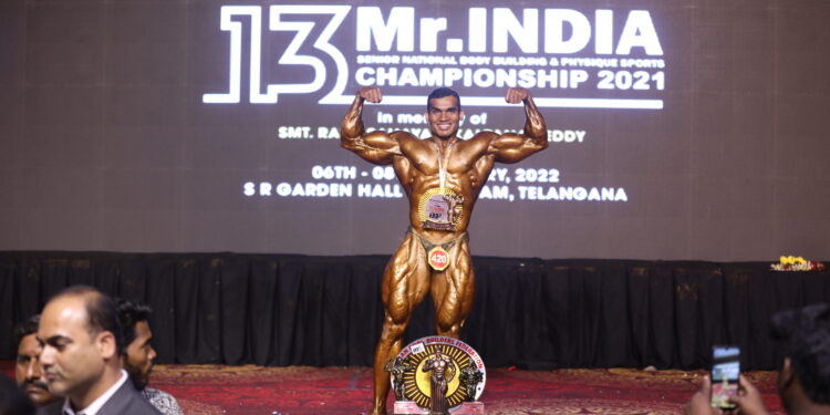 आयकरचा सागर कातुर्डे “भारत श्री”