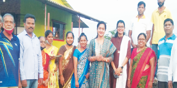 भाकरवडमधील नवीन पाणी पुरवठा योजनेचा प्रारंभ