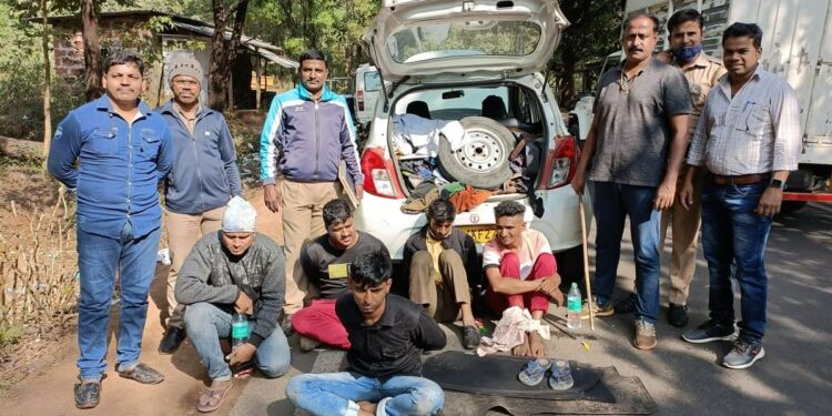 सराईत चोरट्यांच्या आवळल्या मुसक्या