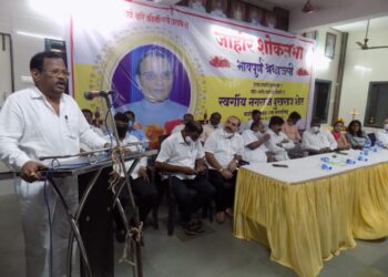 नगराजशेठ यांना सर्वपक्षीय आदरांजली