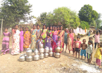 वेणगाव आदिवासी वाडीत पाणीटंचाई
