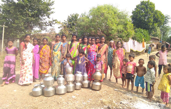 वेणगाव आदिवासी वाडीत पाणीटंचाई