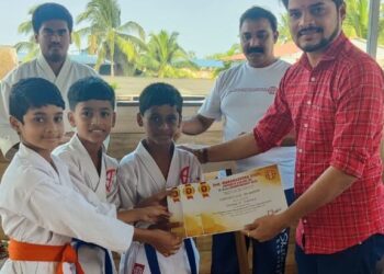 अलिबाग मधील कराटे पटूंचे यश